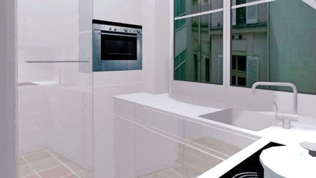 superbe cuisine 4m2 ouverte