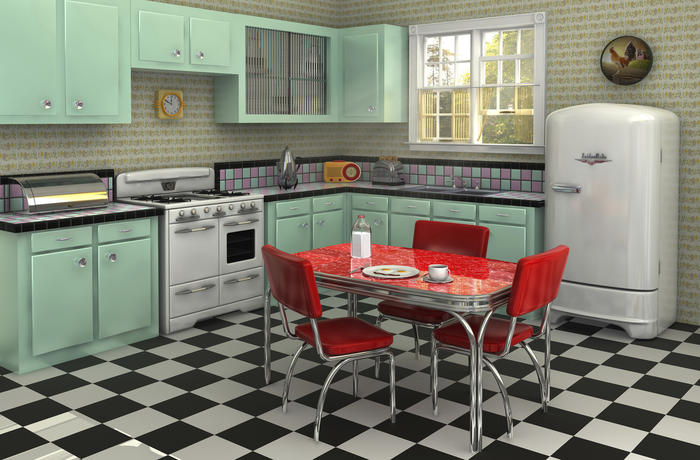 image cuisine retro