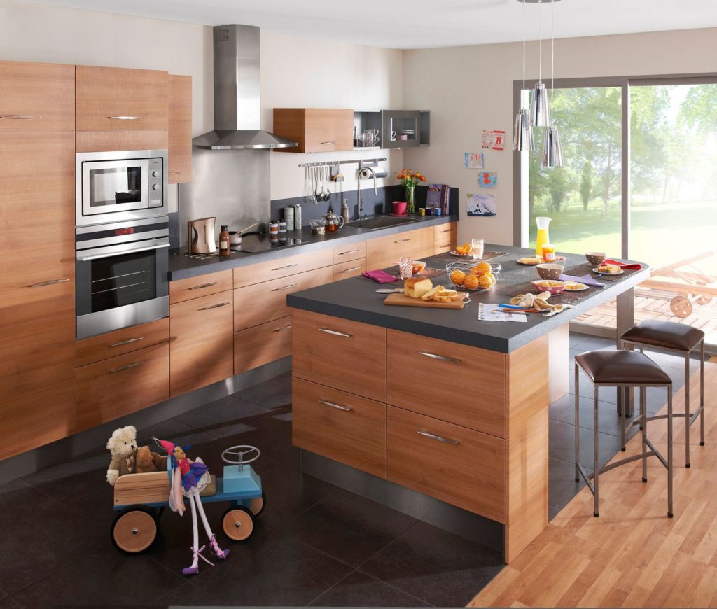 idée cuisine 6m2 avec ilot