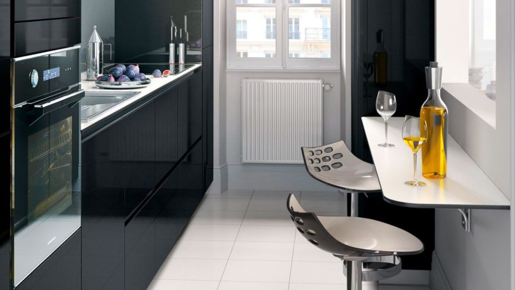 exemple cuisine 6m2 avec ilot
