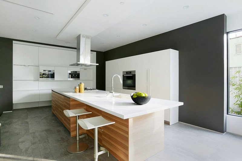 modèle cuisine gris anthracite